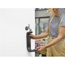 Набір шланг GARDENA Liano садовий текстильний 13 мм 1/2" 15 м із тримачем TapFix