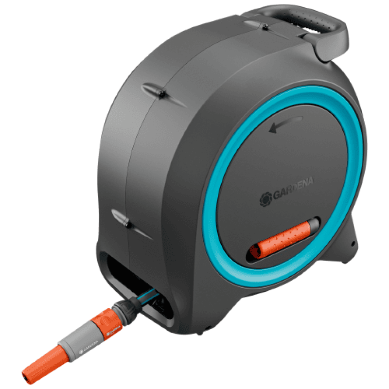 Катушка Gardena Dual Hose Box настенная и наземная 11 мм 25 м