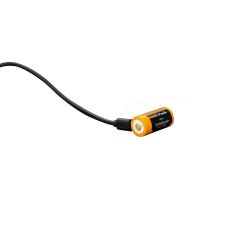 Аккумулятор 16340 Fenix (700 mAh) micro usb зарядка