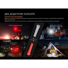 Дифузійний фільтр силіконовий Fenix AOT-04 червоний для ліхтарів серії PD, TK, WF, HT