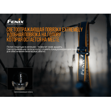 Фонарь налобный Fenix HM61R + Складной нож Ruike S22 Коричневый