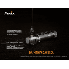 Фонарь налобный Fenix HM61R + Складной нож Ruike S22 Коричневый