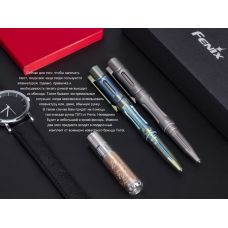 Набор фонарей ручной Fenix F15 + Fenix T5Ti голубая тактическая ручка