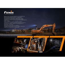 Фонарь налобный Fenix HM61R + Складной нож Ruike S22 Коричневый