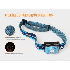 Фонарь налобный Fenix HL12R серый