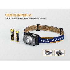 Фонарь налобный Fenix HL30 2018 Cree XP-G3 синий