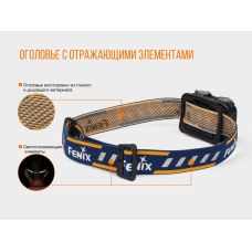 Фонарь налобный Fenix HL32R серый