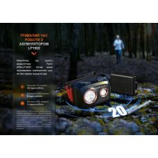 Фонарь налобный Fenix HL32R-T красный