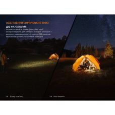 Фонарь кемпинговый Fenix CL22R, черный