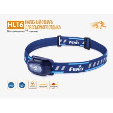 Фонарь налобный Fenix HL16 желтый