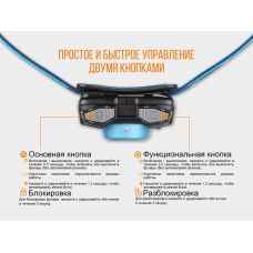 Фонарь налобный Fenix HL12R серый