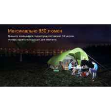 Фонарь кемпинговый Fenix CL30R черный