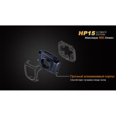 Фонарь налобный Fenix HP15 UE