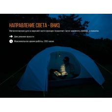 Фонарь кемпинговый Fenix CL23 зеленый