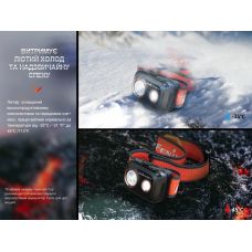 Фонарь налобный Fenix HL32R-T красный
