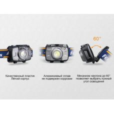 Фонарь налобный Fenix HL30 2018 Cree XP-G3 синий