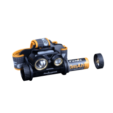 Фонарь налобный Fenix HM65R + Фонарь универсальный Fenix E-LITE