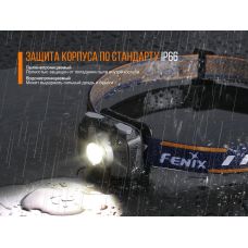 Фонарь налобный Fenix HL32R серый