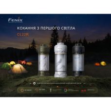 Фонарь кемпинговый Fenix CL22R, черный