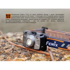 Фонарь налобный Fenix HL30 2018 Cree XP-G3 серый