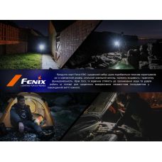 Фонарь наключительный Fenix E03R V2.0, синий