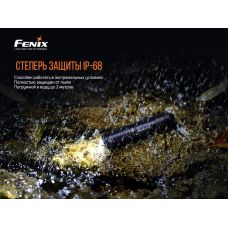 Фонарь ручной Fenix E01 V2.0 голубой