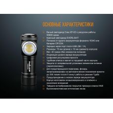 Ліхтар ручний Fenix LD15R Cree XP-G3