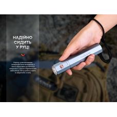 Фонарь ручной Fenix E-CP черный