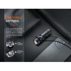 Фонарь ручной Fenix E18R V2.0