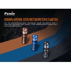 Фонарь ручной Fenix E02R черный