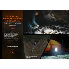 Фонарь ручной Fenix E35R