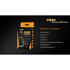 Фонарь ручной Fenix PD25