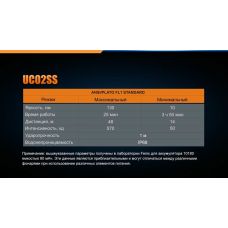 Фонарь ручной Fenix UC02SSBlue