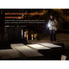 Ліхтар наключний Fenix E06R бірюзовий