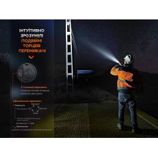 Ліхтар професіональний Fenix WF26R з магнітною зарядкою