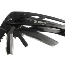 Мультитул Ganzo G202B с чехлом Molle и битами, 24 функции