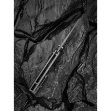 Нож складной туристический Civivi Iron Tide (8.2 см) 14C28N/Aluminum серый