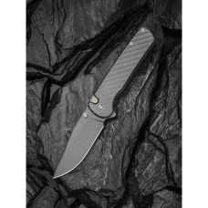 Нож складной туристический Civivi Iron Tide (8.2 см) 14C28N/Aluminum серый