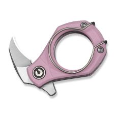 Нож складной карманный Civivi Pyrus (1.6 см) 14C28N/G10 розовый