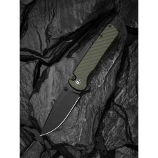 Нож складной туристический Civivi Iron Tide (8.2 см) 14C28N/Aluminum зеленый