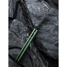 Нож складной Civivi Qubit Green Aluminum C22030E-DS1
