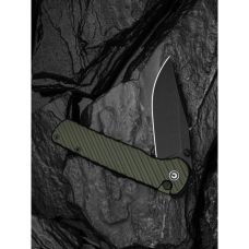 Нож складной туристический Civivi Iron Tide (8.2 см) 14C28N/Aluminum зеленый