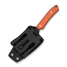 Ніж фіксований кишеньковий Civivi High Grass Field Knife (7,4 см) 14C28N / G10 помаранчевий з чохлом