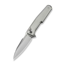 Ніж складаний туристичний Weknife Dressytak (8.6 см) Bohler M390 / Titanium сірий Ніж складаний туристичний Weknife Dressytak (8.6 см) Bohler M390 / Titanium сірий