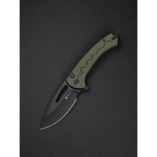 Нож складной Sencut Squiggy Black/Green S24082A-2