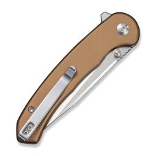 Ніж складаний туристичний Sencut Ingot (8.2 см) D2 / Aluminum коричневий