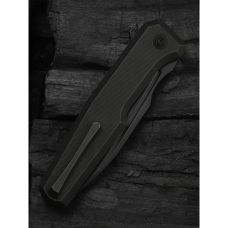 Ніж складаний туристичний Weknife Dressytak (8.6 см) Bohler M390 / Titanium чорний