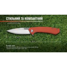 Нож Adimanti by Ganzo (Skimen design) складной красный