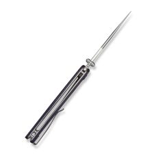 Ніж складаний туристичний Sencut Vyrce (8.9 см) D2 / Canvas Micarta фіолетовий