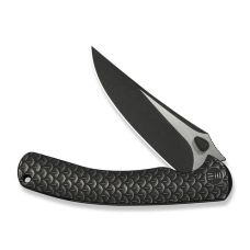 Ніж складаний туристичний Weknife Dracarys, (9.1 см) Böhler M390 / титан 6AL4V чорний